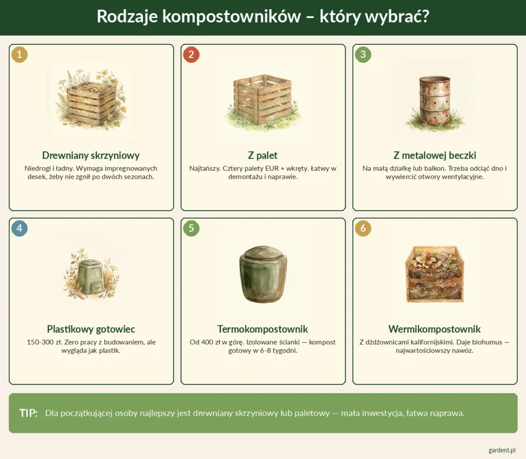 kompostownik ogrodowy
