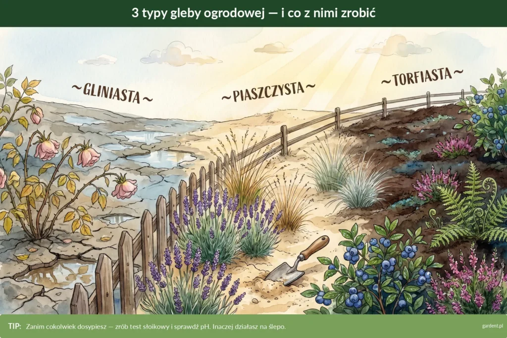 rodzaje gleby w ogrodzie