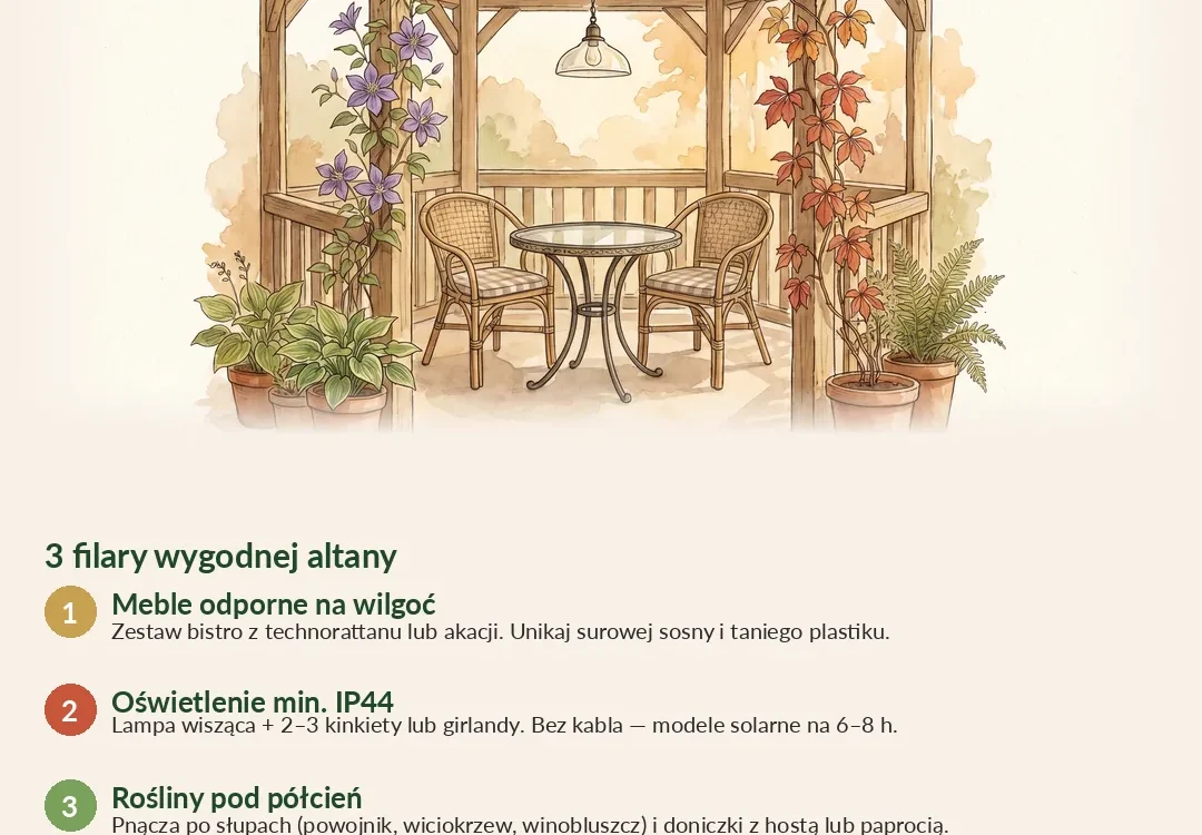 Altana ogrodowa – rodzaje, materiały i budowa DIY