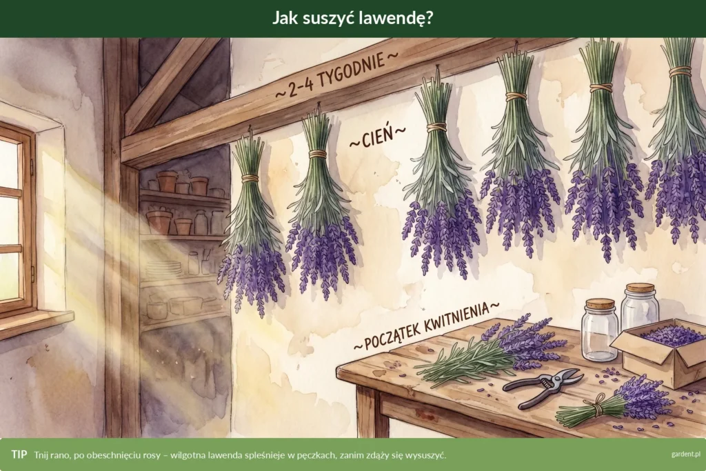suszenie lawendy