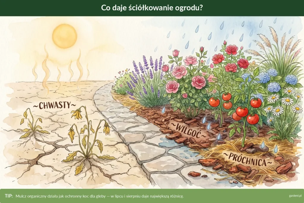 mulczowanie korzyści