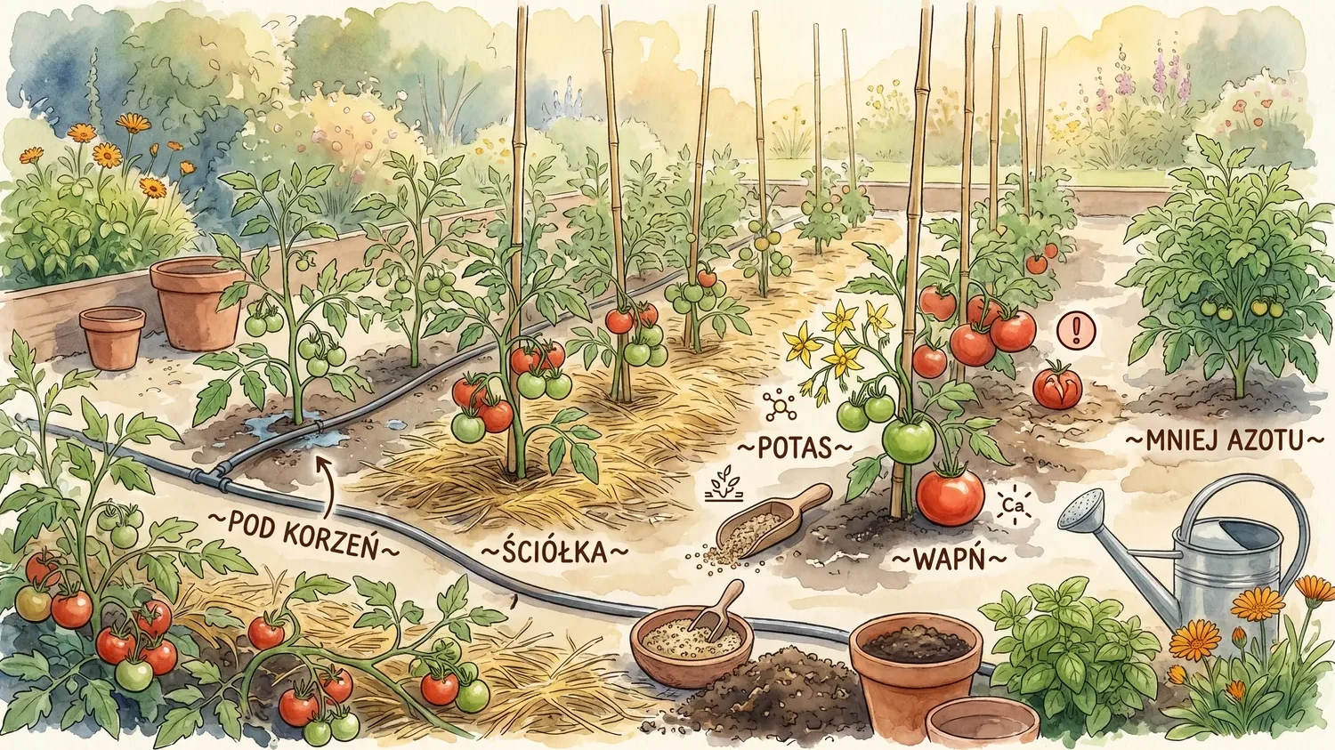 Uprawa pomidorów – sadzenie i pielęgnacja