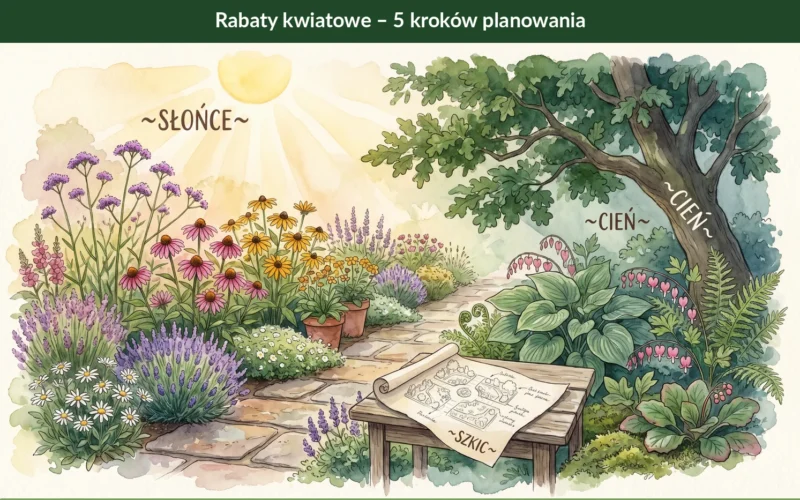 Rabaty kwiatowe – jak zaplanować i obsadzić bylinami?