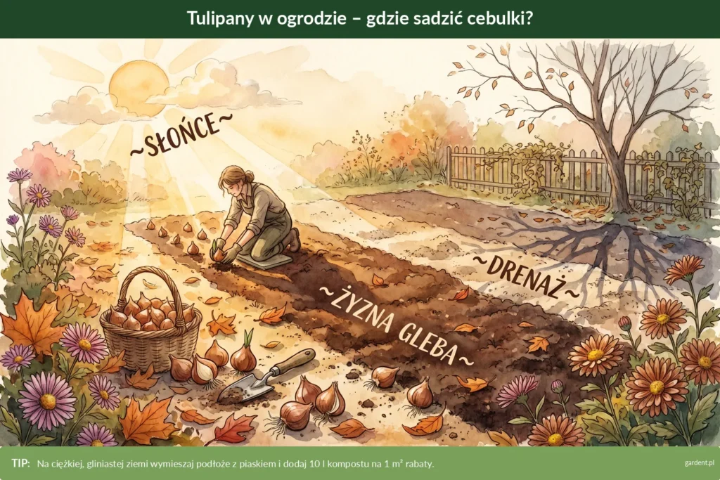 tulipany jak sadzić