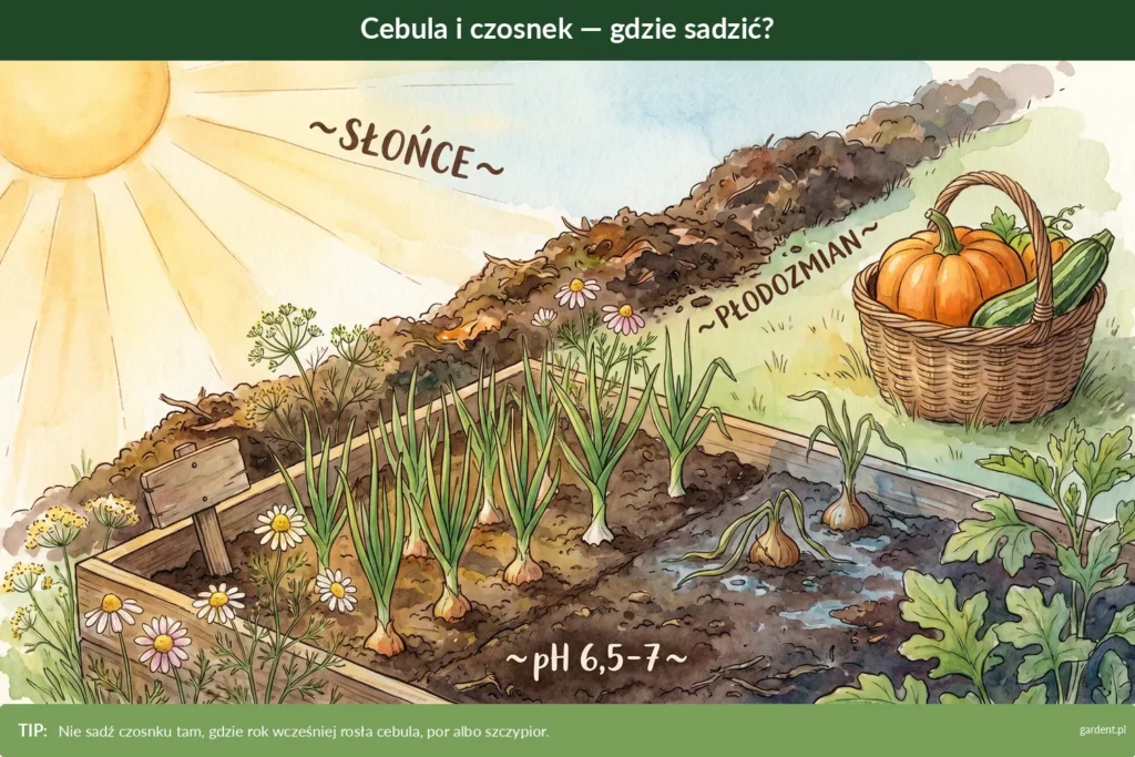 uprawa cebuli i czosnku