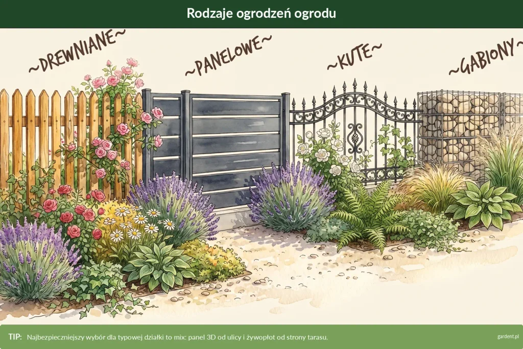 ogrodzenia rodzaje