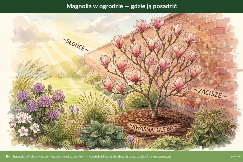 jak sadzić magnolie