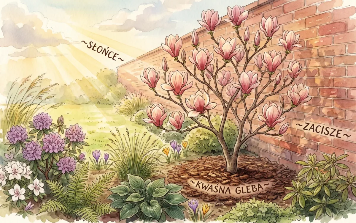 Magnolia w ogrodzie – jak sadzić, pielęgnować i jakie odmiany wybrać