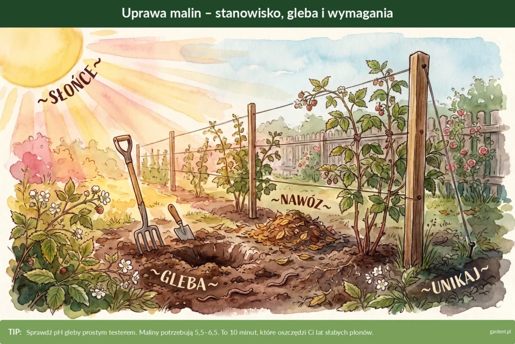 uprawa malin
