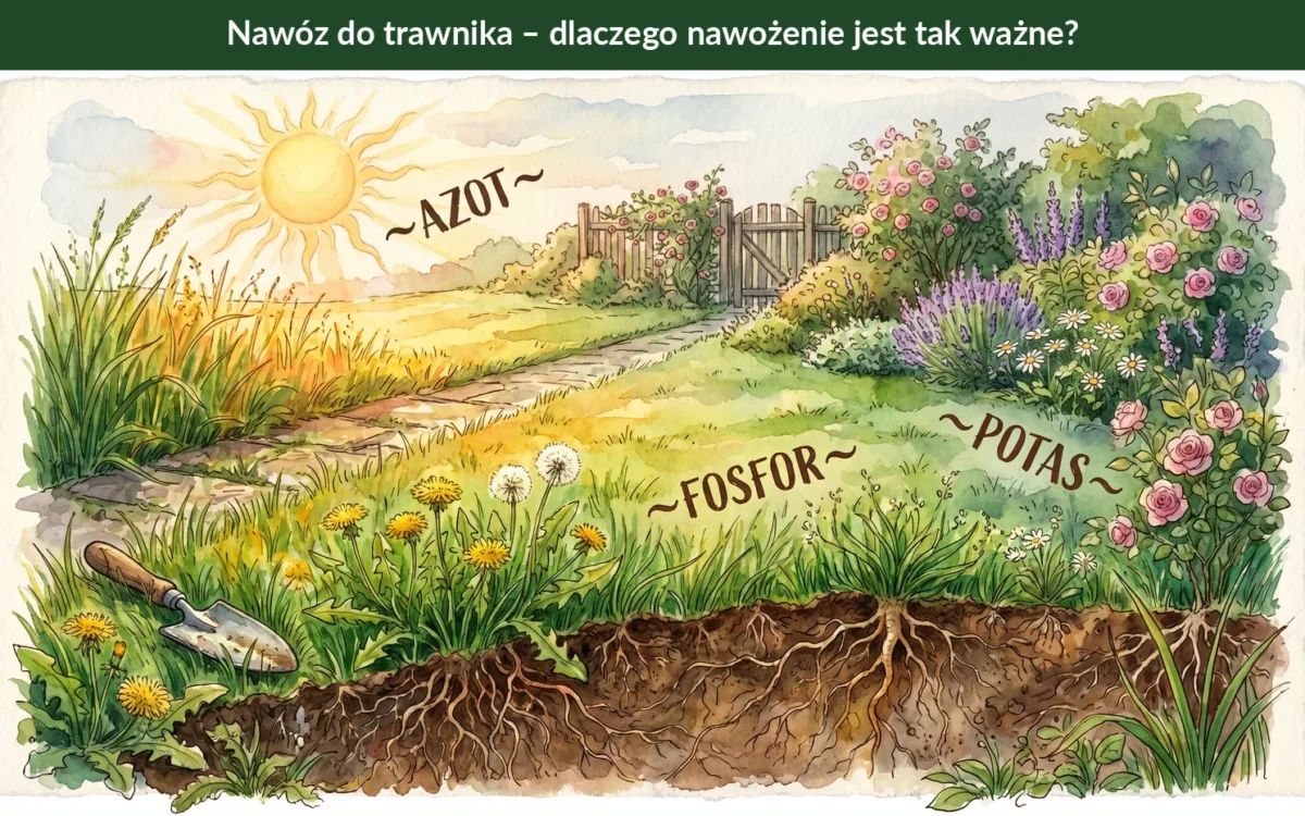 Nawóz do trawnika – jak i kiedy nawozić trawnik krok po kroku
