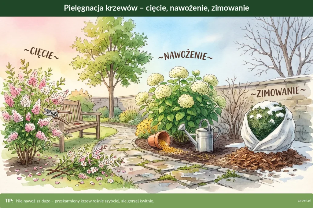 pielęgnacja krzewów ozdobnych