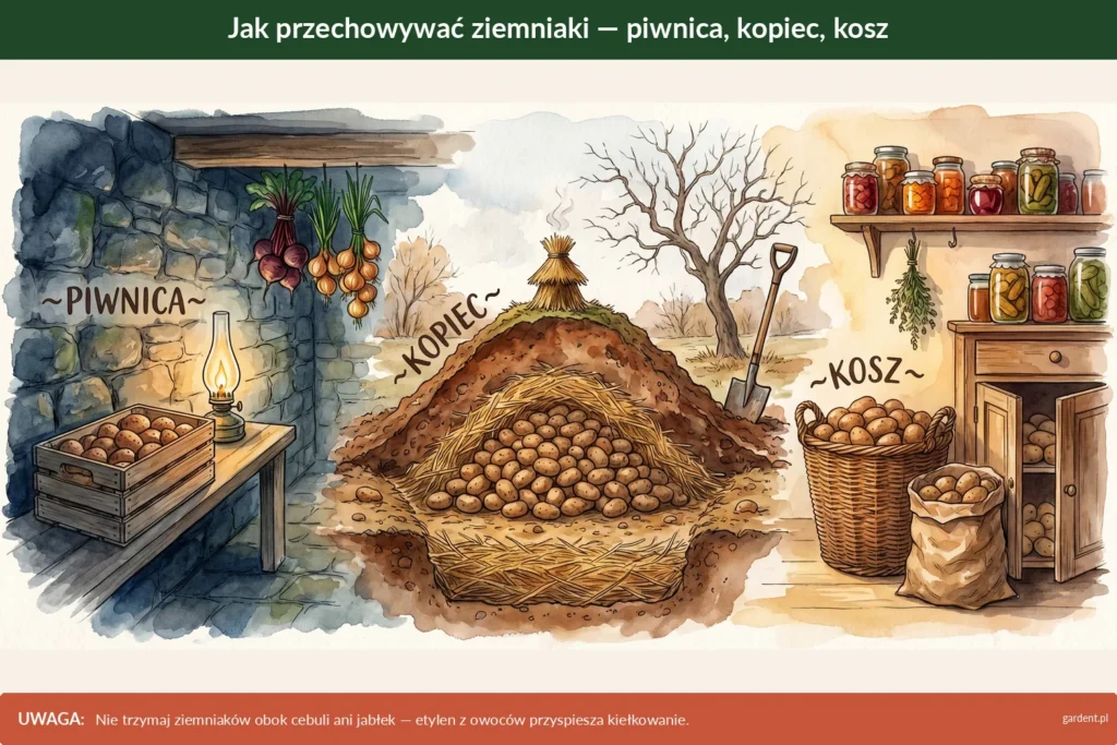 jak przechowywać ziemniaki