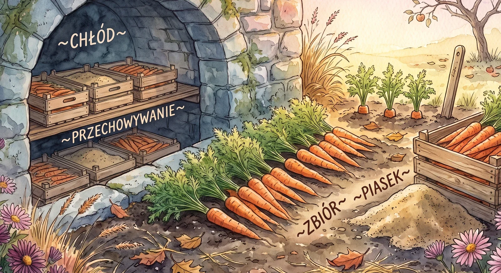 Uprawa marchwi – jak siać, pielęgnować i przechowywać marchew