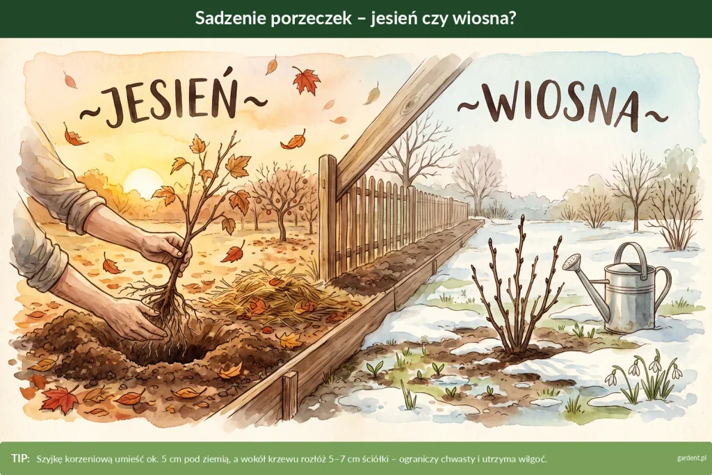 kiedy sadzić porzeczki