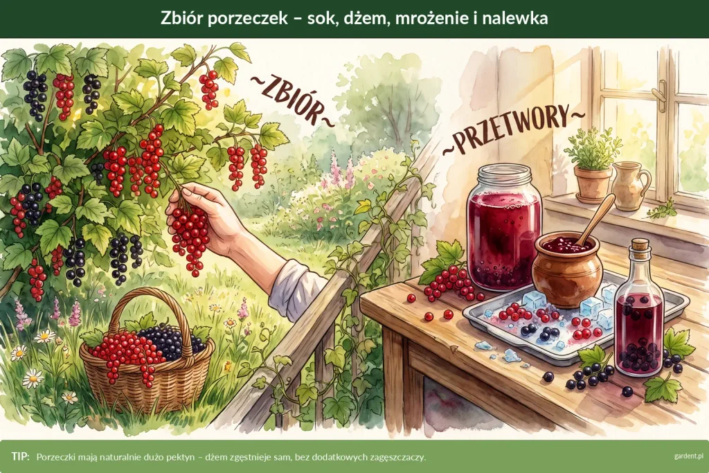 kiedy zbierać porzeczki