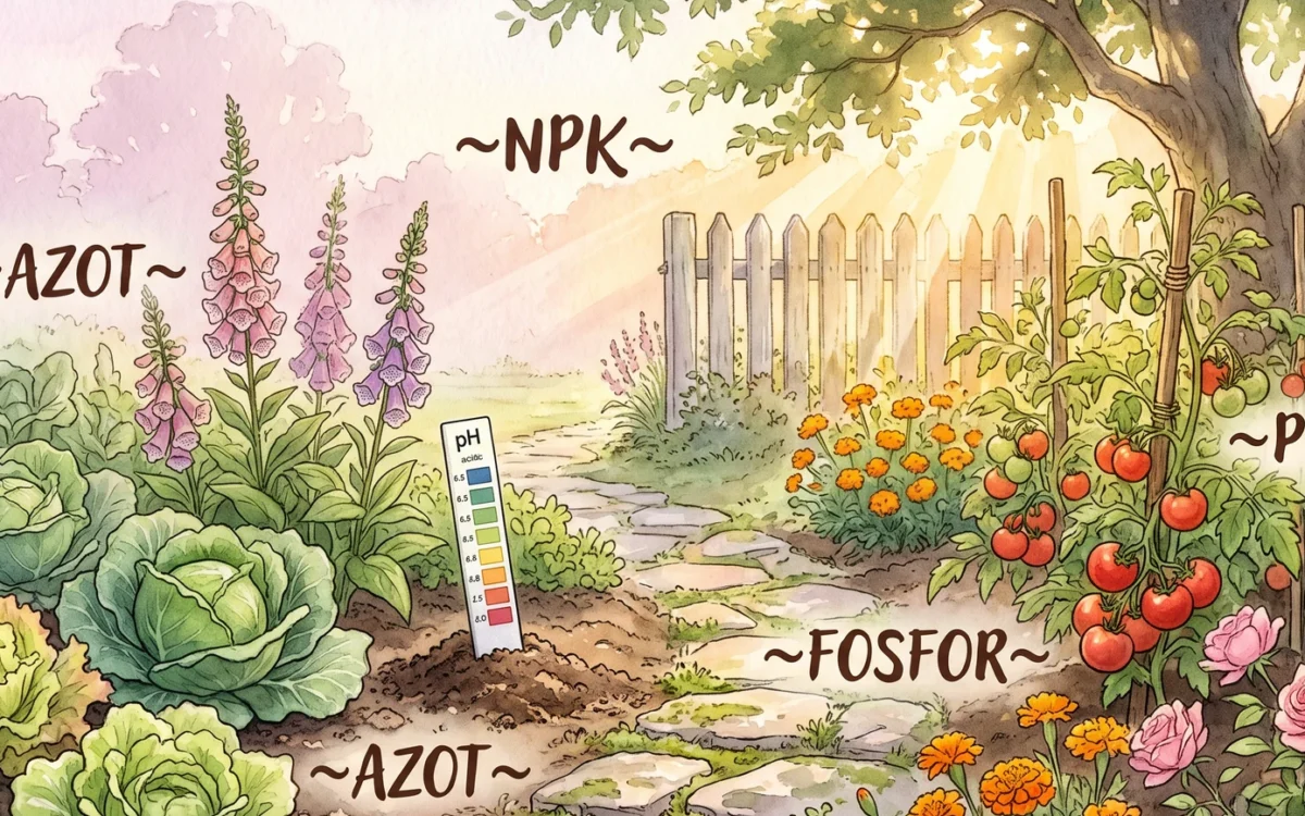 Nawożenie roślin ogrodowych – poradnik krok po kroku