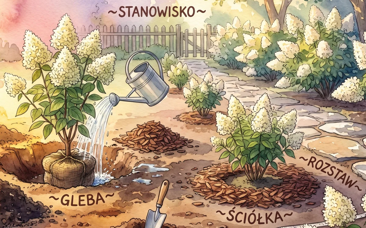 Hortensja bukietowa – sadzenie, cięcie i pielęgnacja paniculaty
