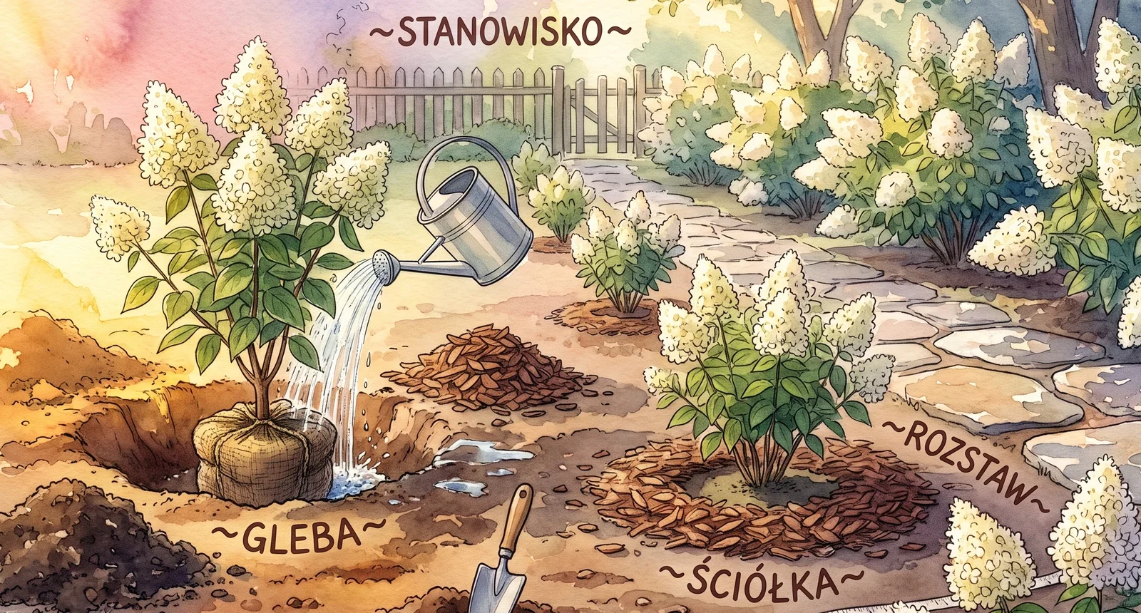 Hortensja bukietowa – sadzenie, cięcie i pielęgnacja paniculaty