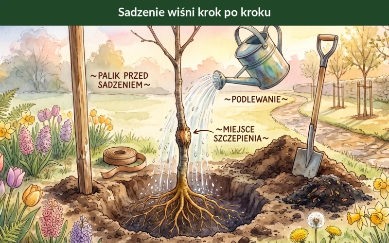Uprawa wiśni – jak sadzić i pielęgnować drzewa wiśniowe w ogrodzie